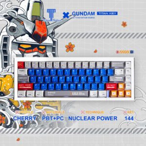 1 Gundam V2 Keycaps