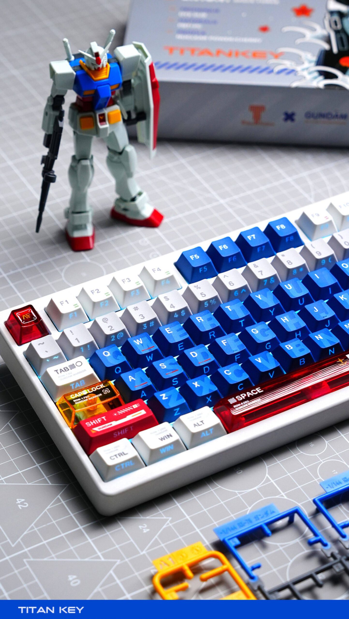 Gundam V2 Keycaps