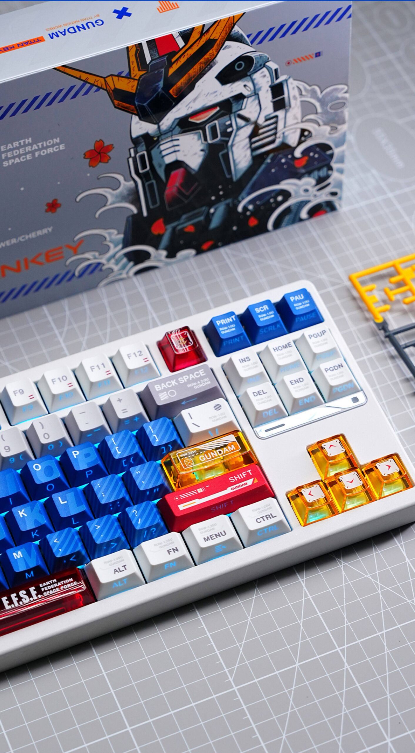 Gundam V2 Keycaps