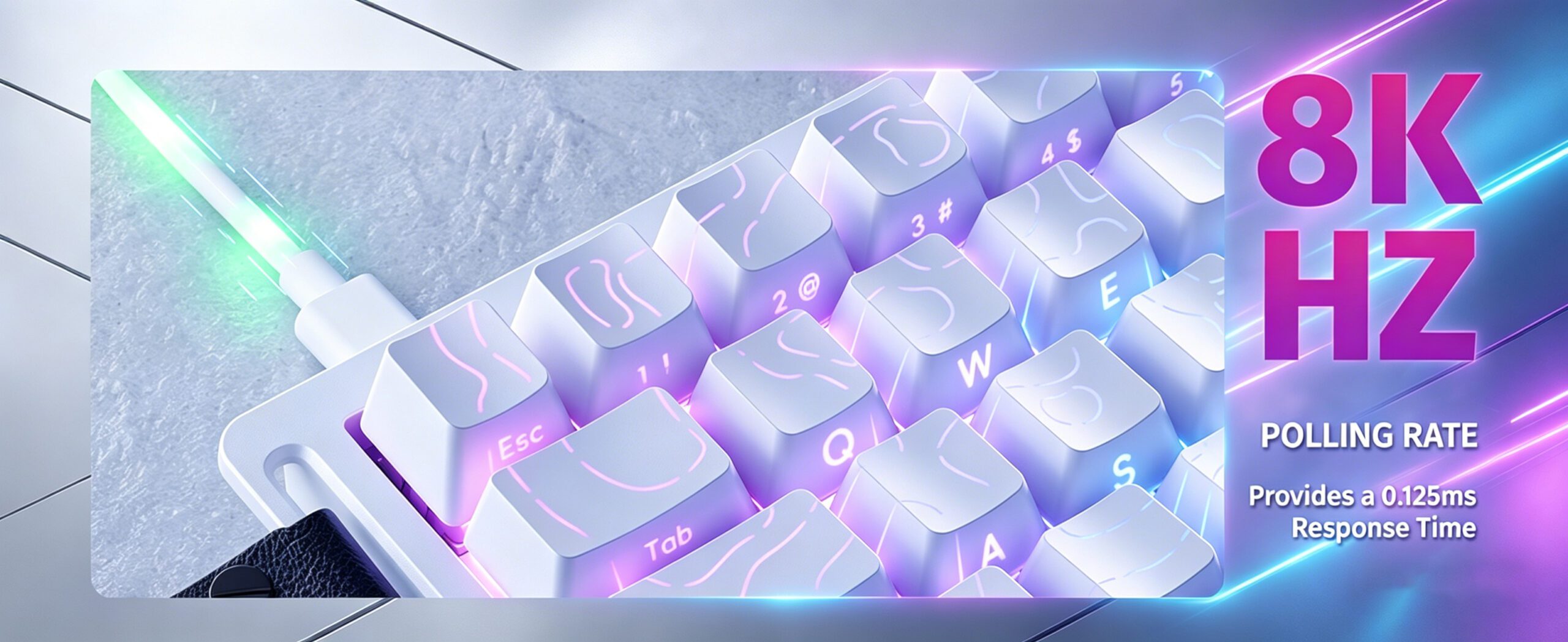 ATTACK SHARK X68 HE Hall Efect Keyboard