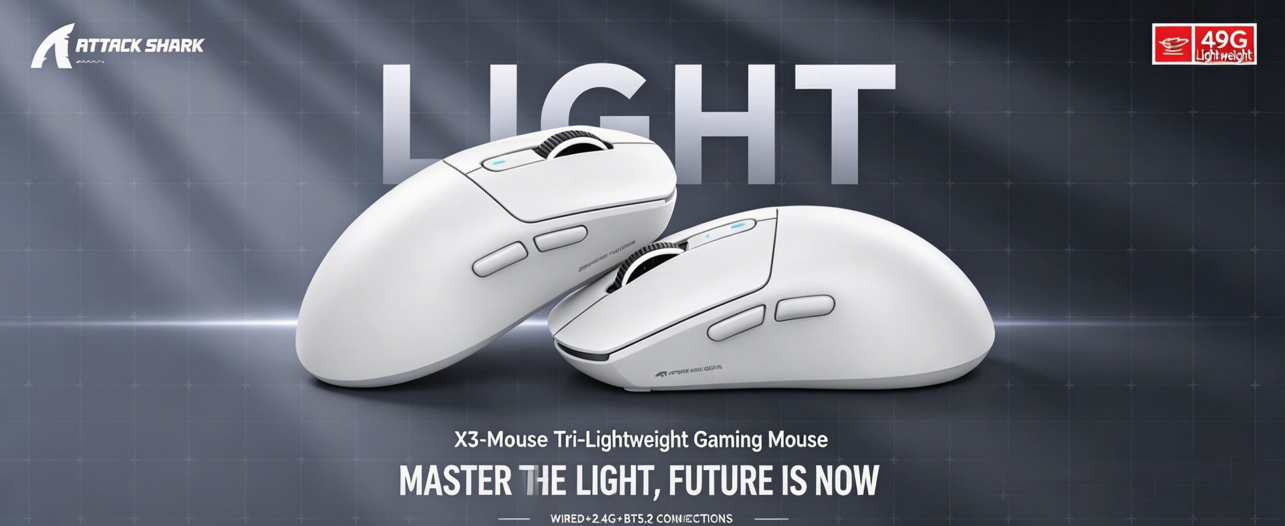ATTACK SHARK X3 Wireless Gaming Mouse
