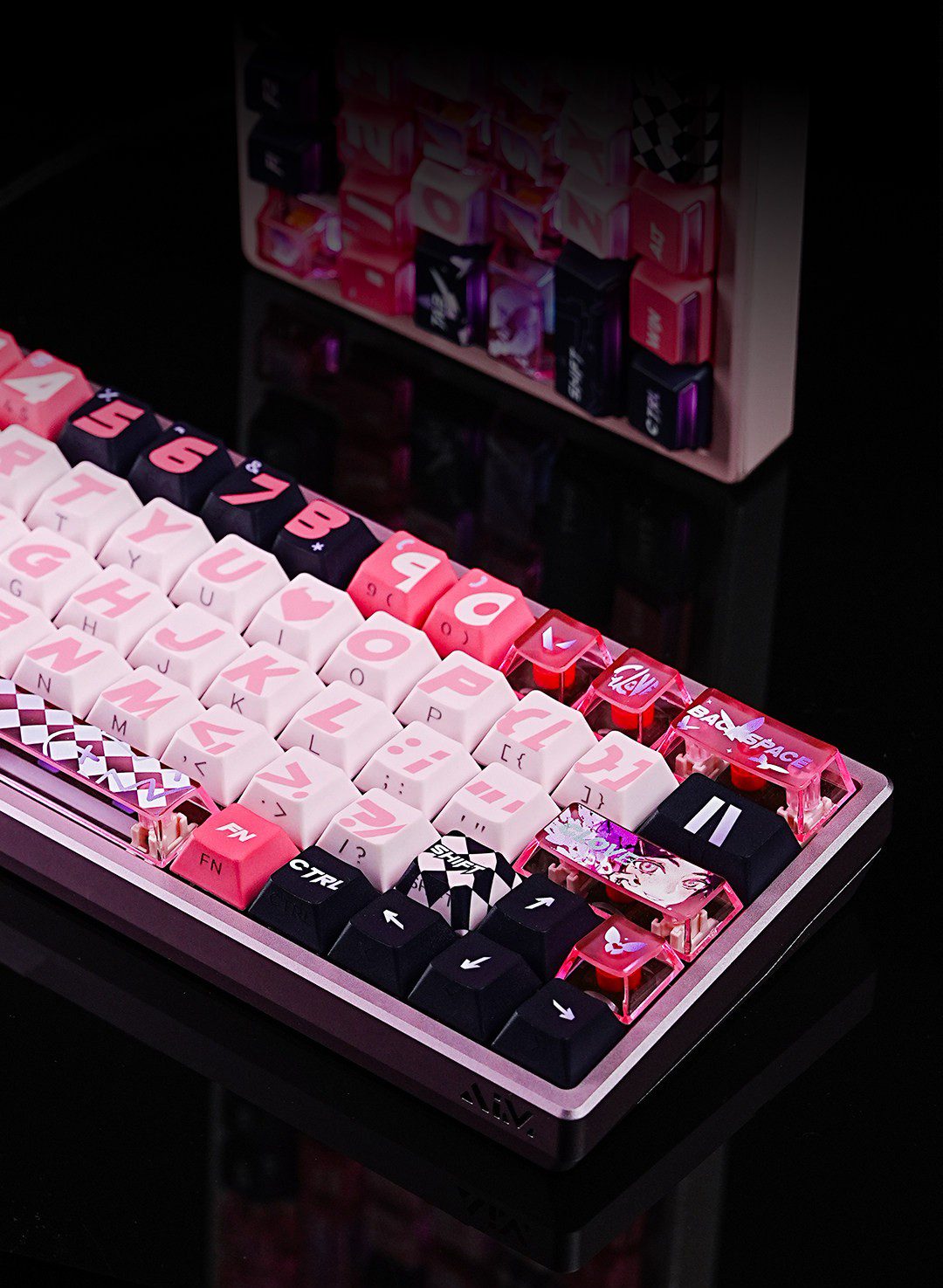 Titan Nation Dusk Butterfly Keycaps