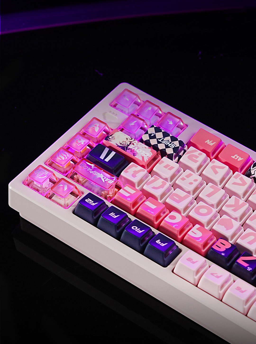 Titan Nation Dusk Butterfly Keycaps