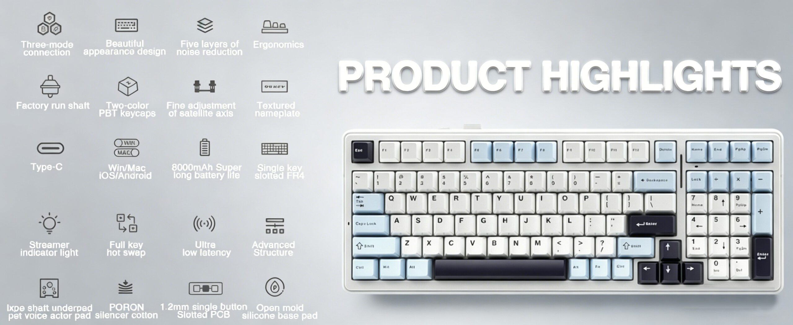 AULA F99 Mechanical Keyboard