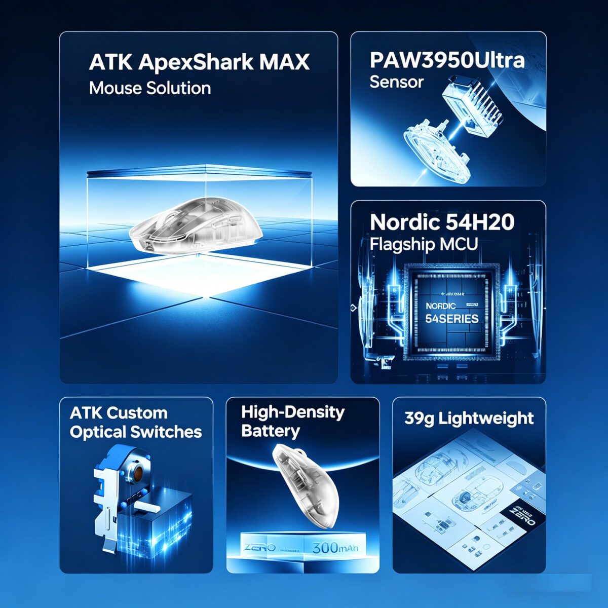 ATK Blazing SWireless Mouseky Zero