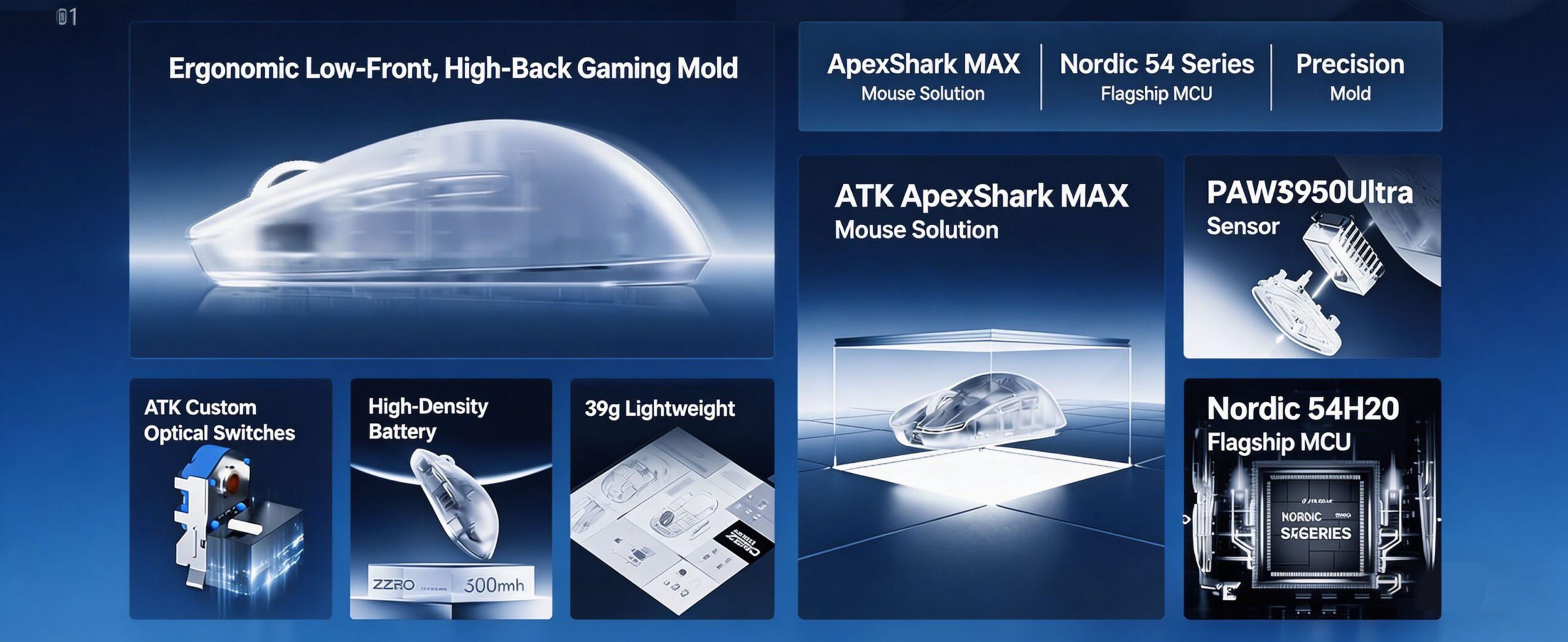 ATK Blazing SWireless Mouseky Zero 