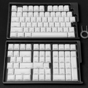 white crystal side print