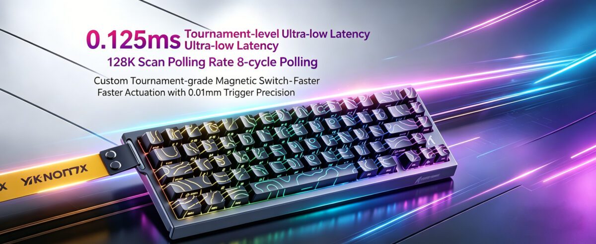 ATTACK SHARK X68 HE Hall Efect Keyboard