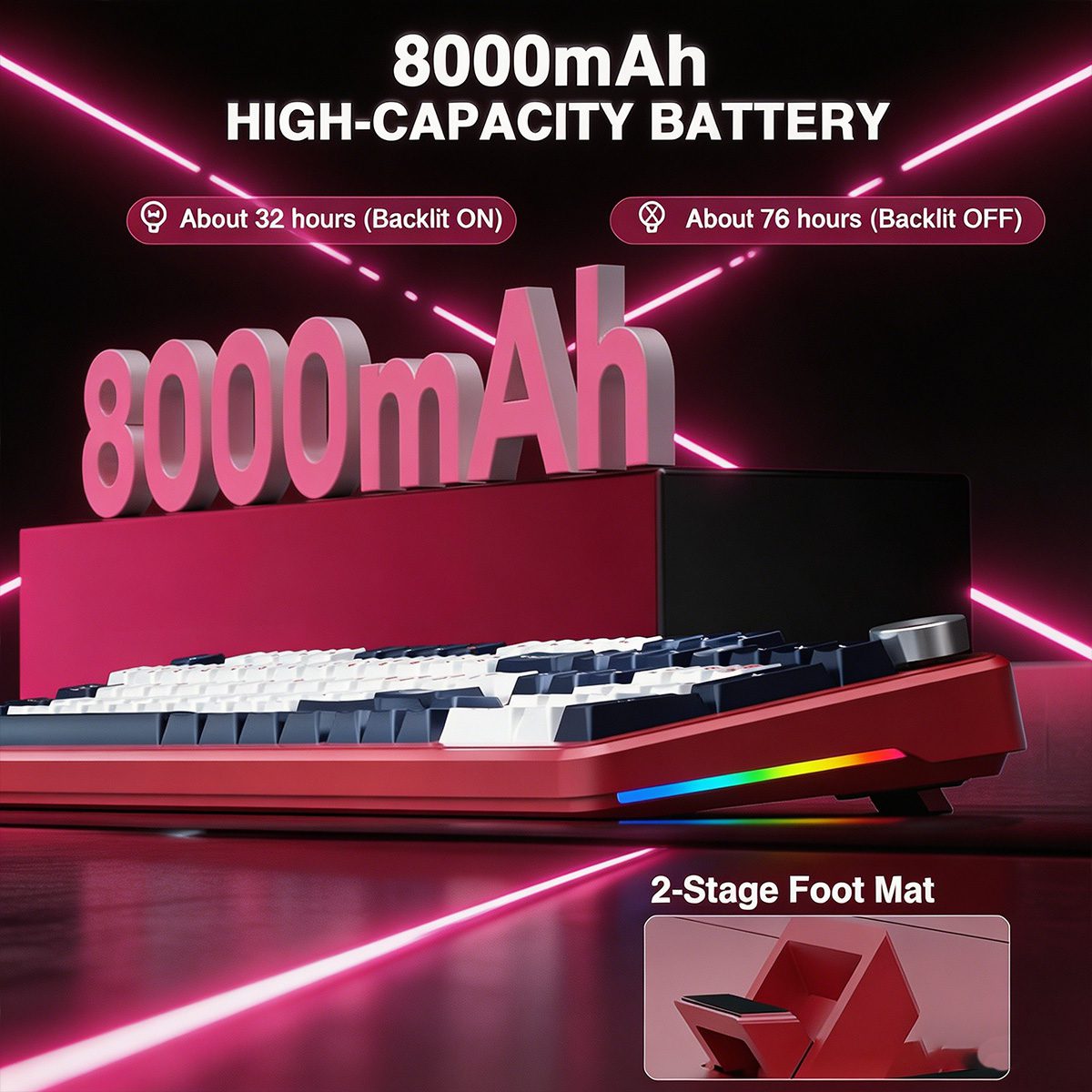 AULA F108 PRO Mechanische Tastatur