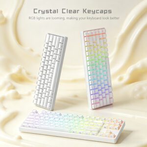 Crystal Jelly Keycaps