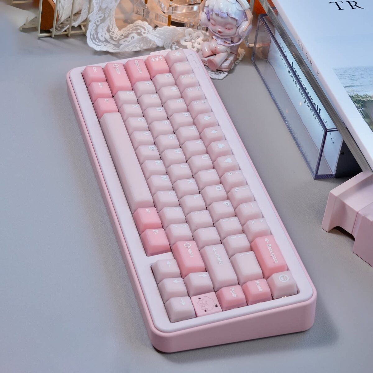 Sea Salt Soda Translucent Custom Keycaps
