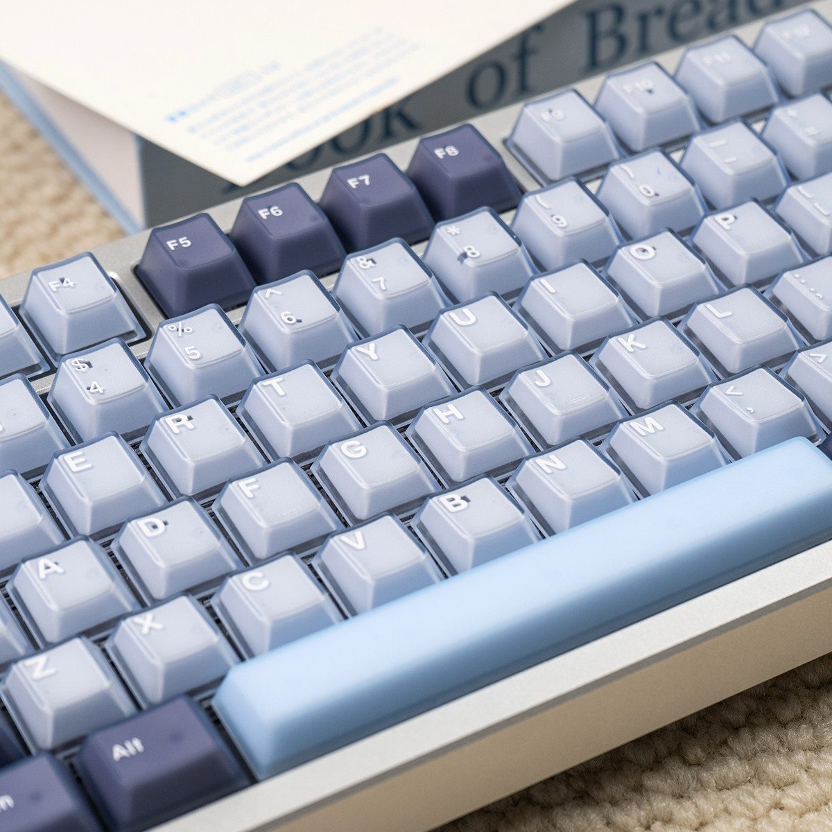 Sea Salt Soda Translucent Custom Keycaps