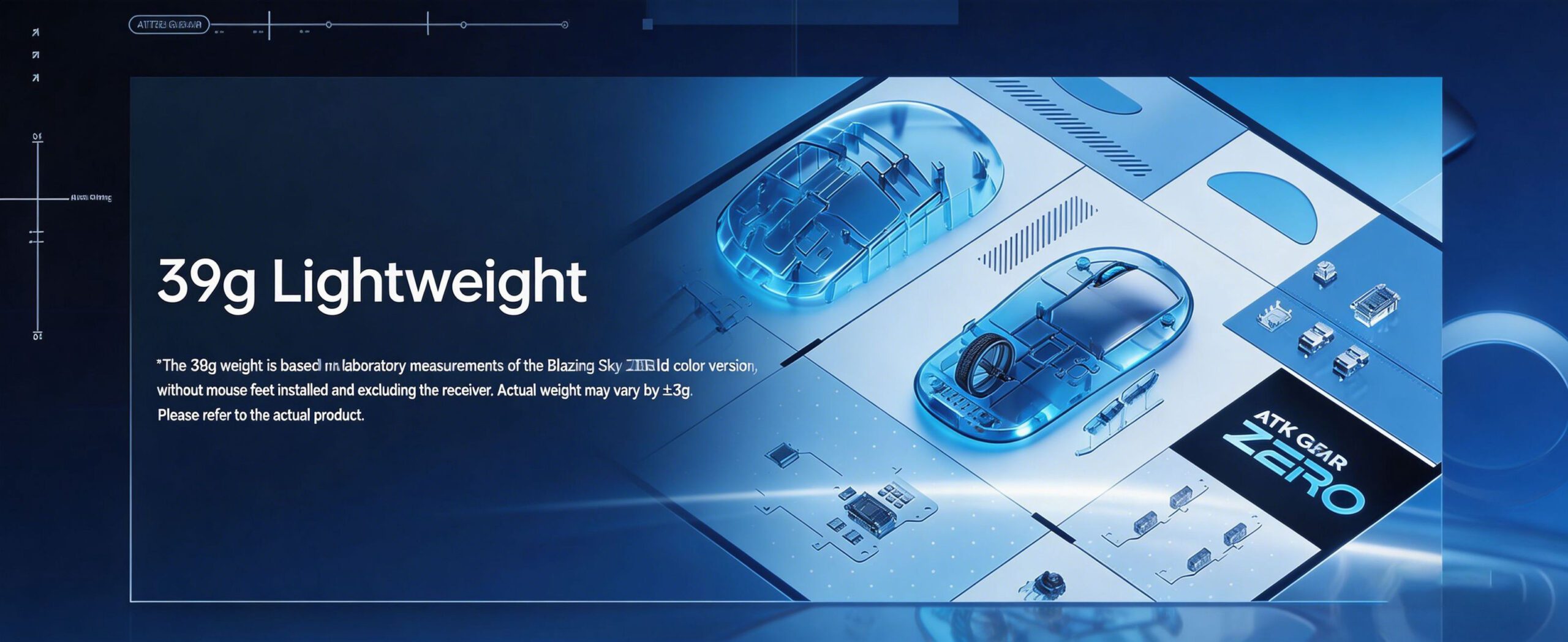 ATK Blazing SWireless Mouseky Zero 