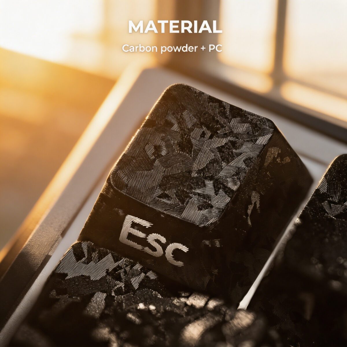 Carbon Fiber Keycaps