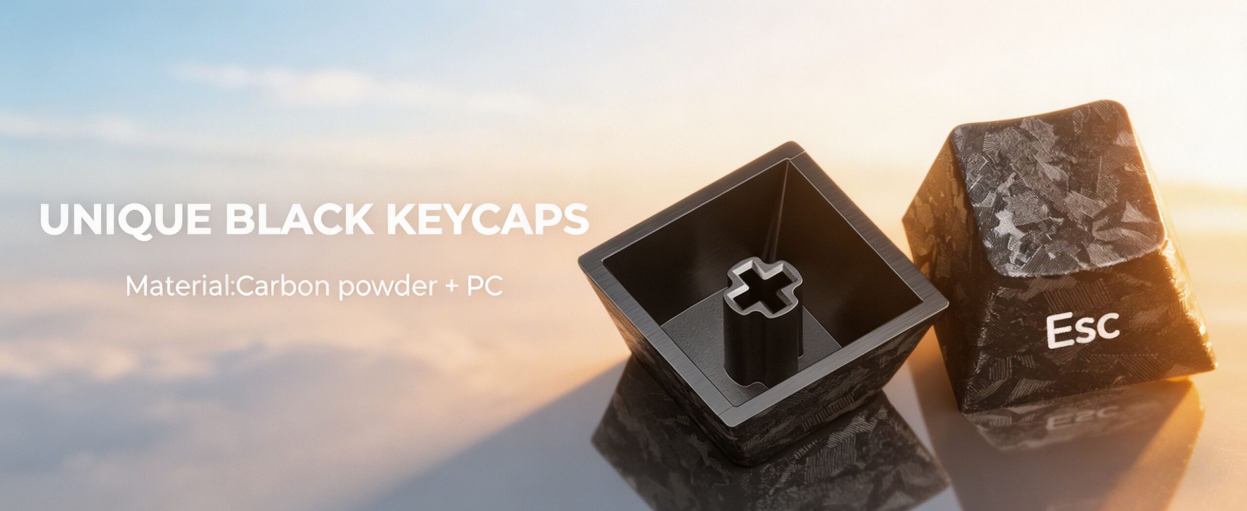 Carbon Fiber Keycaps