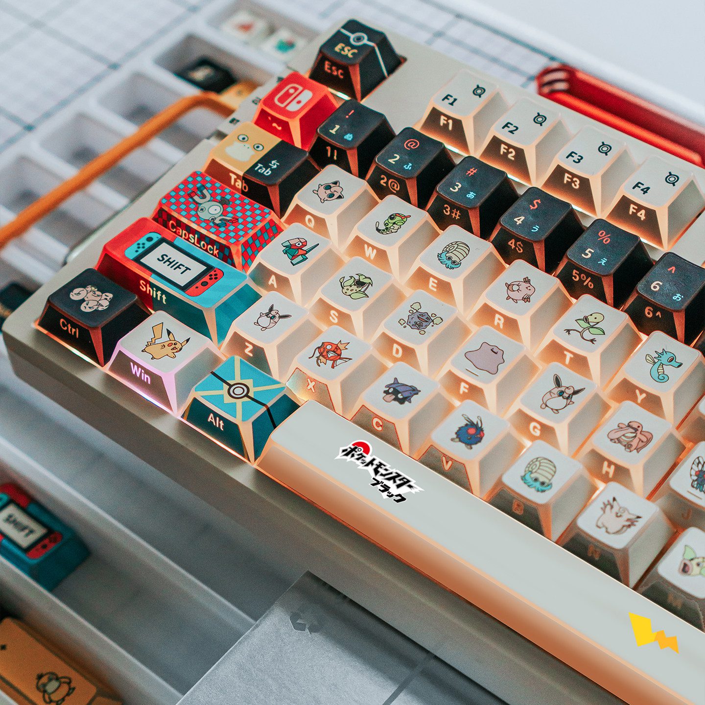 Shine Through Keycaps