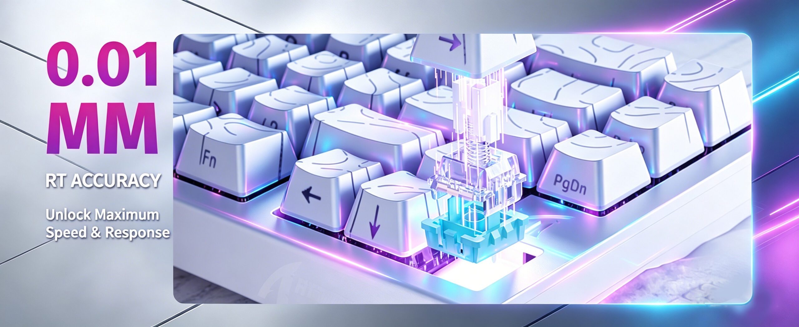 ATTACK SHARK X68 HE Hall Efect Keyboard