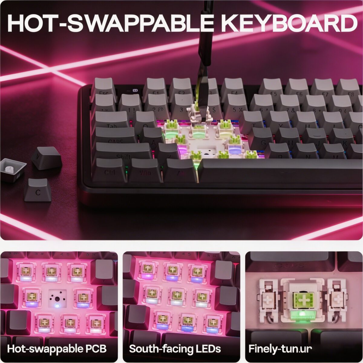 AULA F108 PRO Mechanische Tastatur