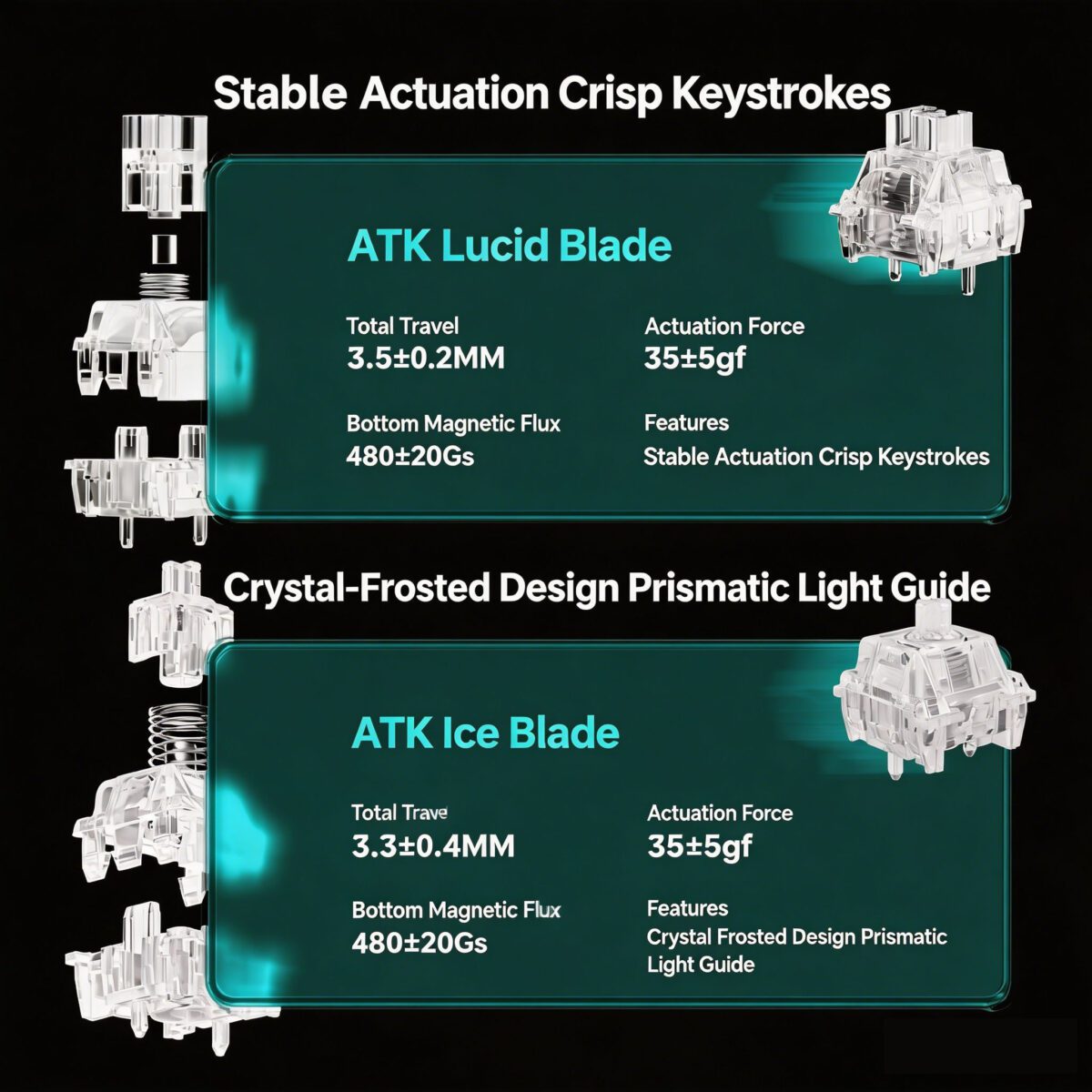 ATK RS7 Air Hall Effect Keyboard