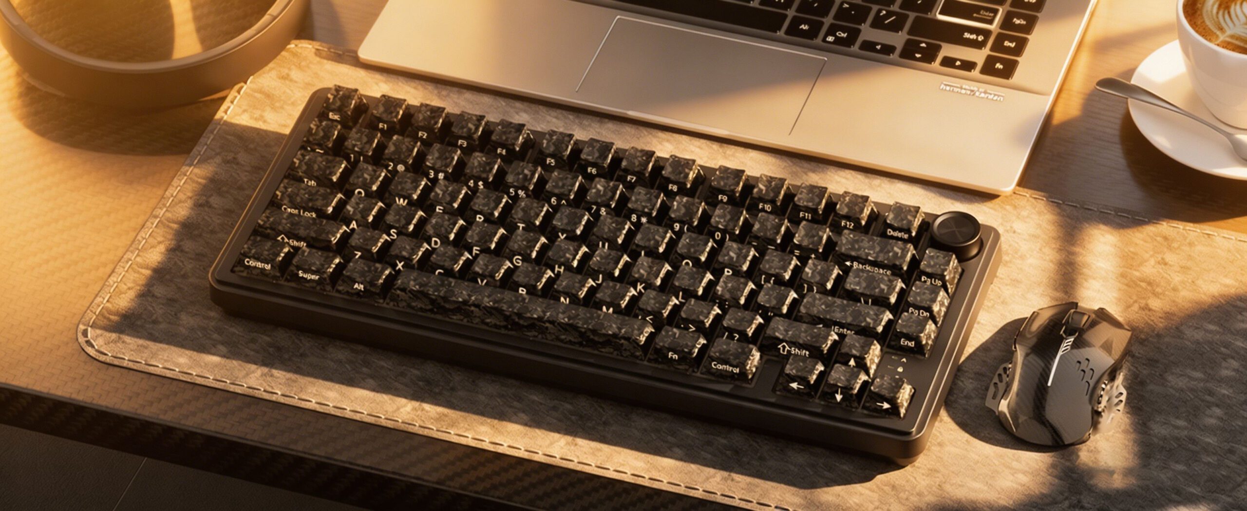 Carbon Fiber Keycaps