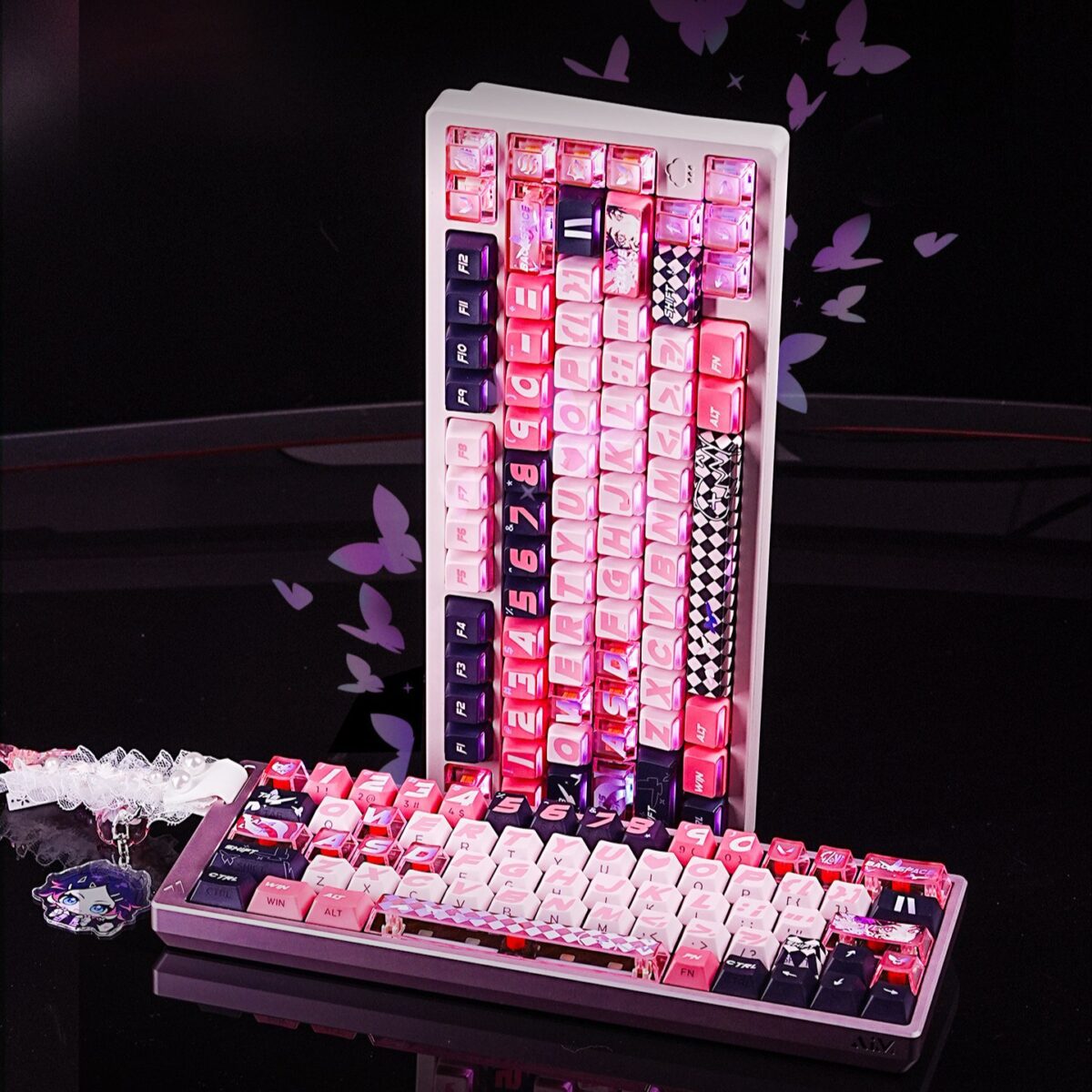 Titan Nation Dusk Butterfly Keycaps