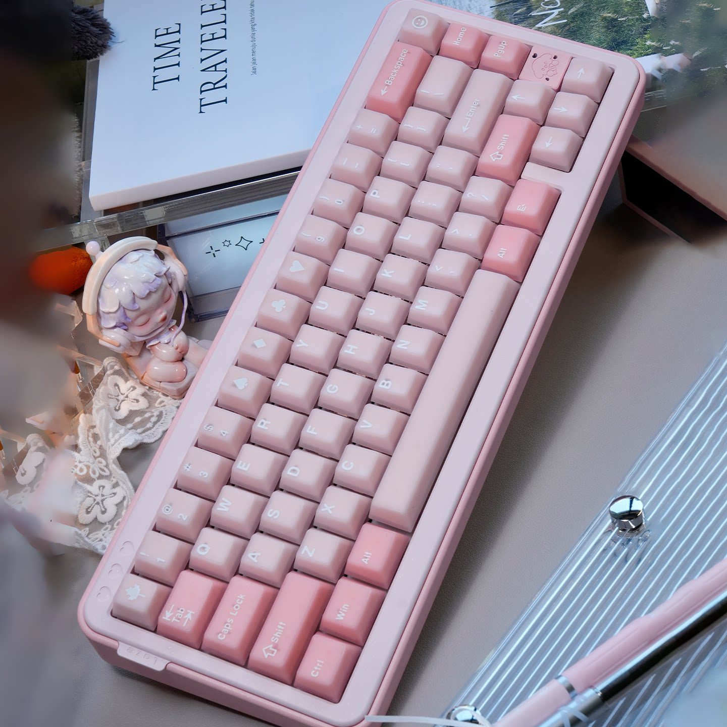 Sea Salt Soda Translucent Custom Keycaps