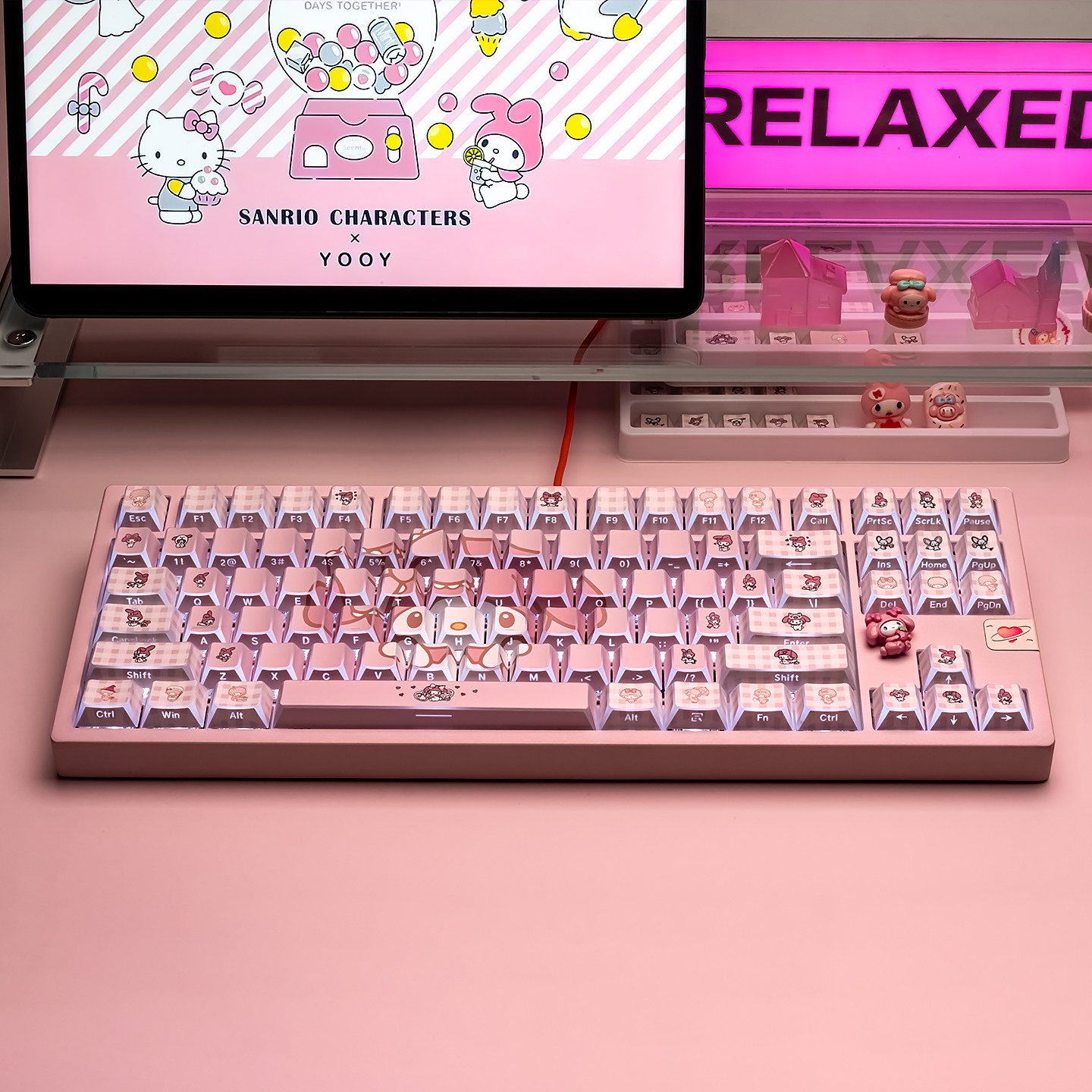 Shine Through Keycaps