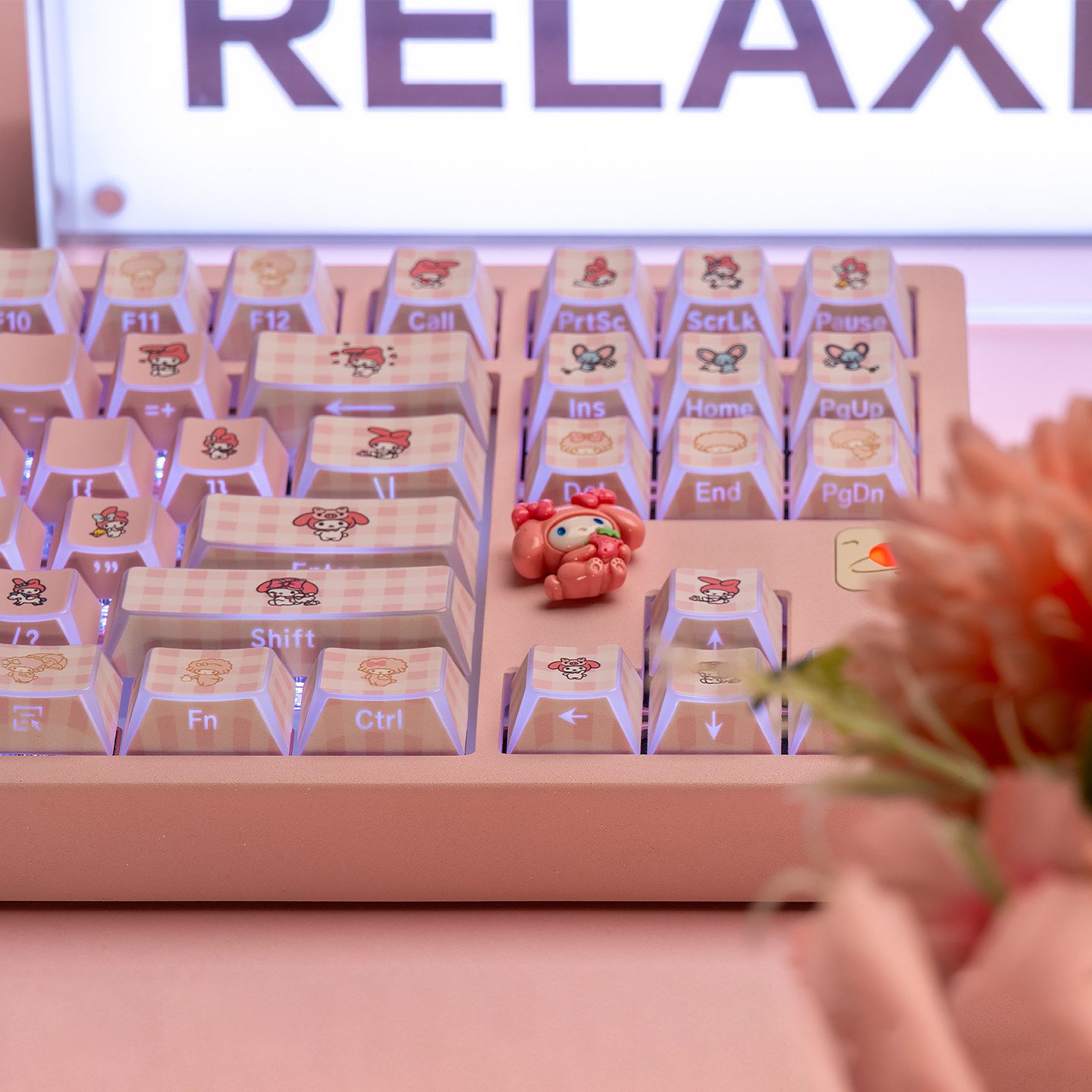 Shine Through Keycaps