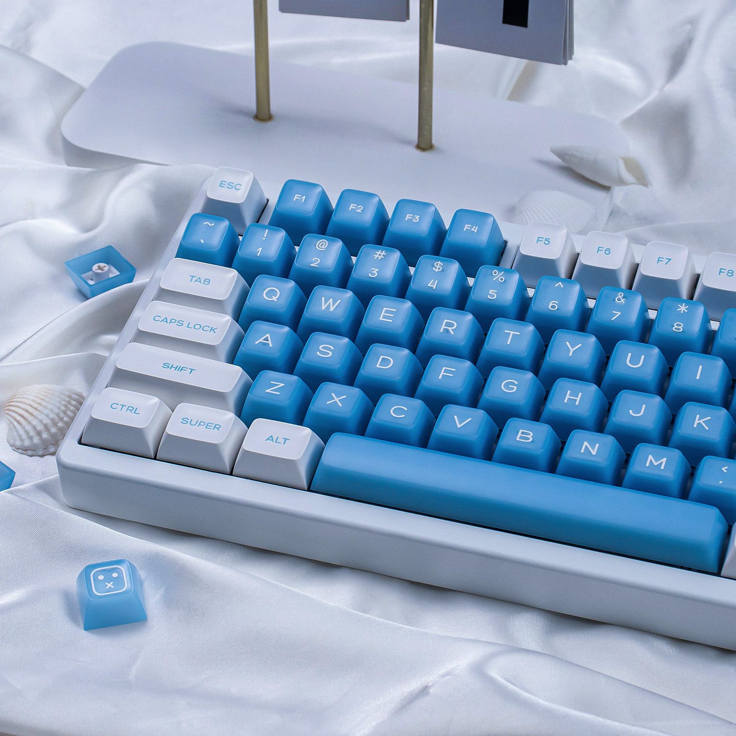 Sea Salt Soda Translucent Custom Keycaps