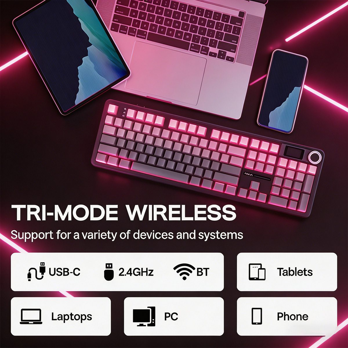 AULA F108 PRO Mechanische Tastatur