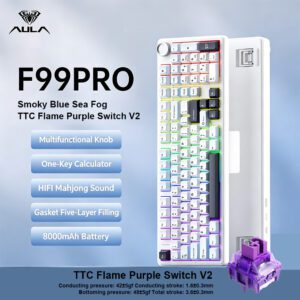 Rauchiger blauer Meeresnebel