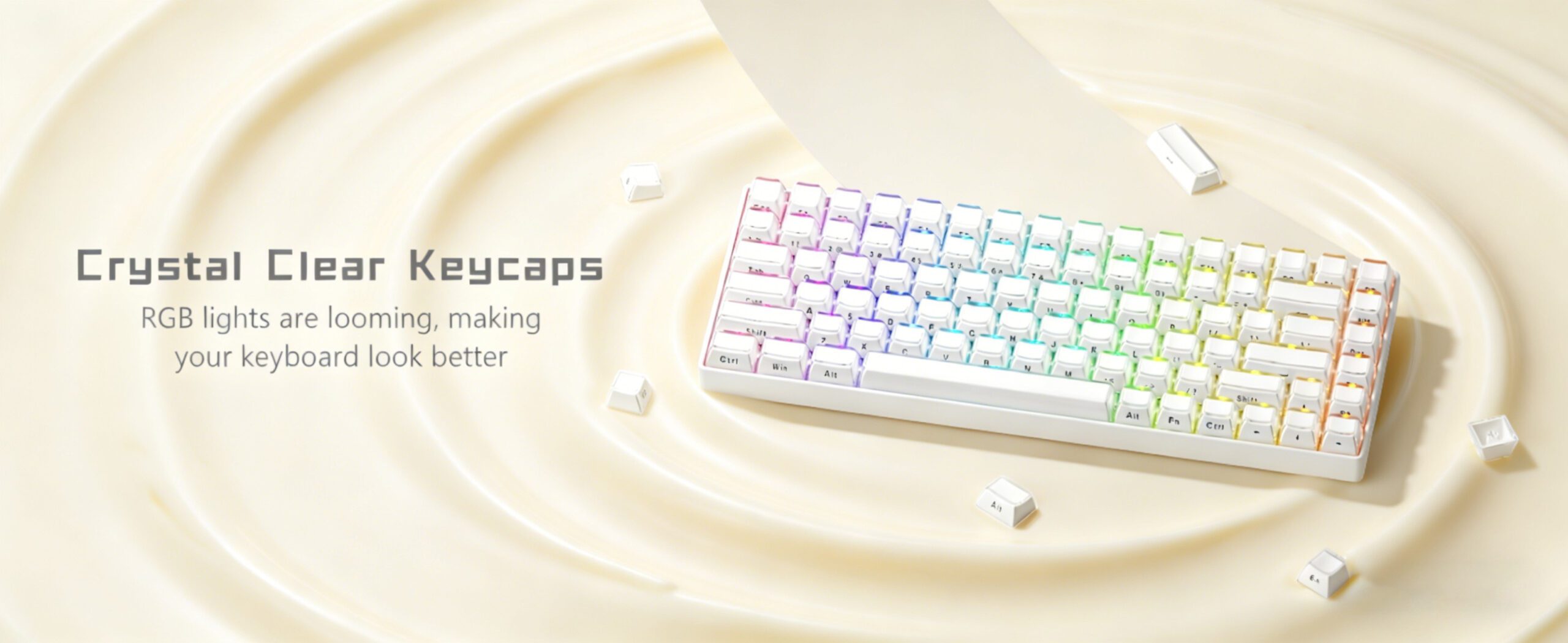 Kristallgelee-Tastenkappen