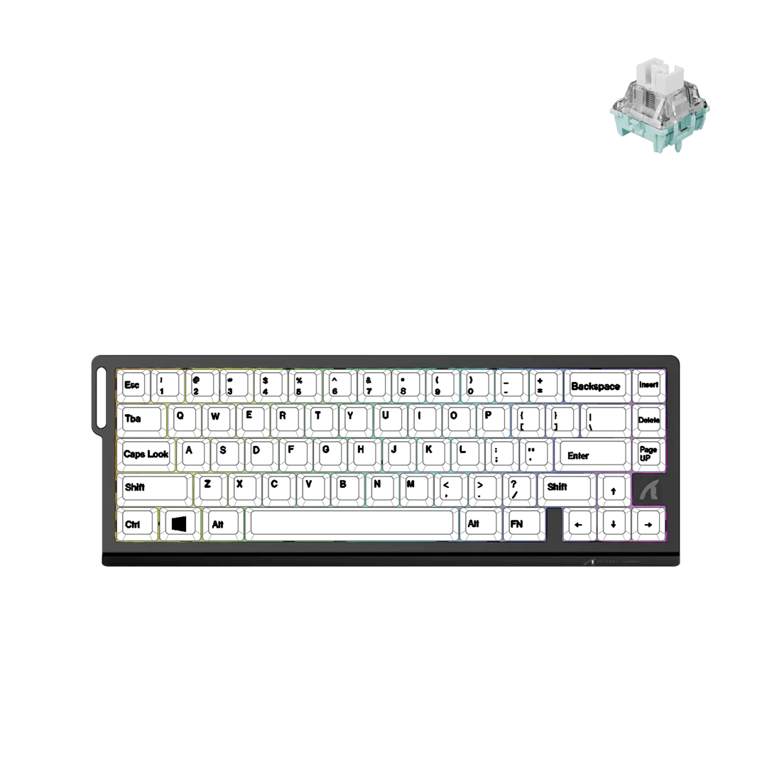 ATTACK SHARK X68 HE Custom Keyboard - Magnetic Switch & Rapid Trigger