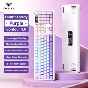 Glacier Blue Side Print + Star Purple Contour