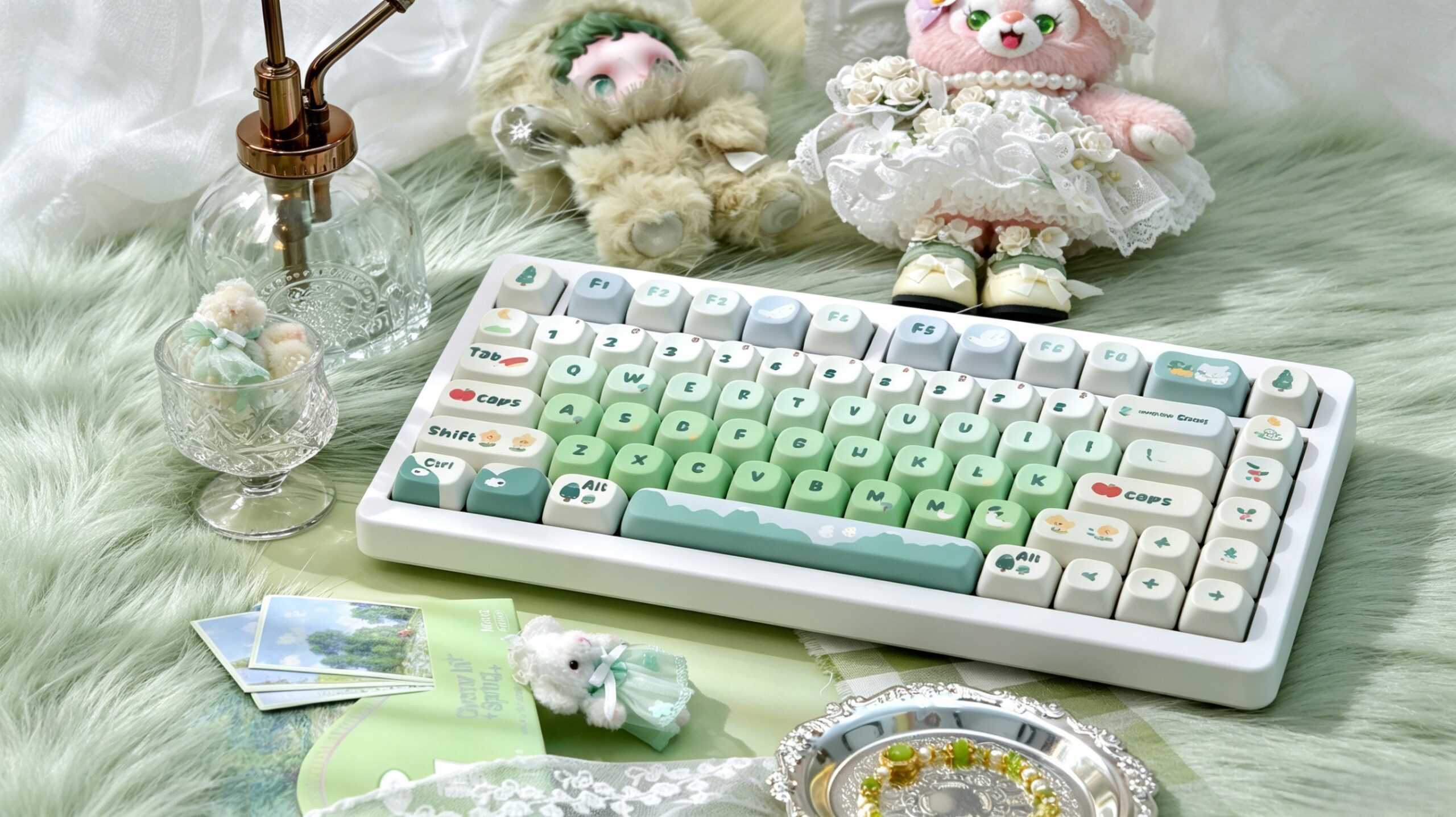 Maorbeng Forest Bird MOA Keycaps
