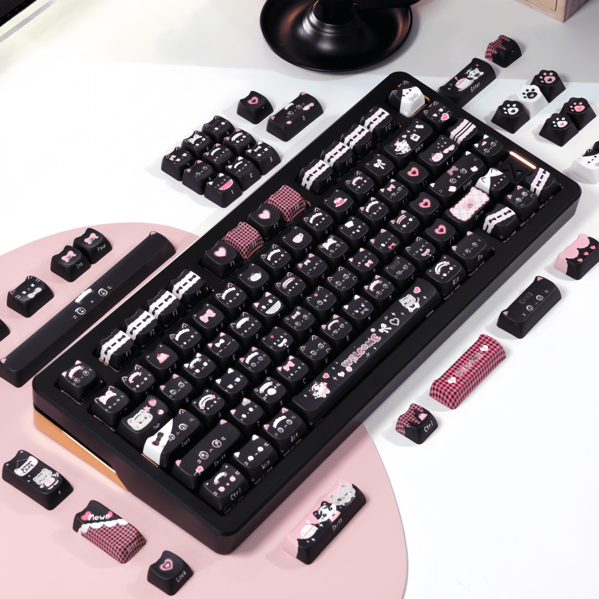 Maorbeng Maid Cat MAO Keycaps