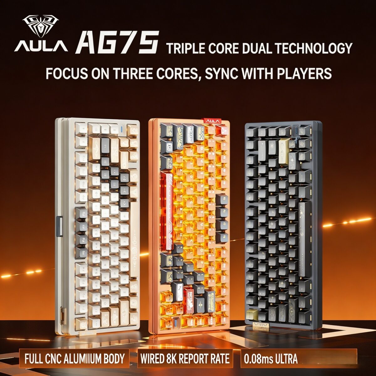 AULA AG75 Hall Effect Keyboard