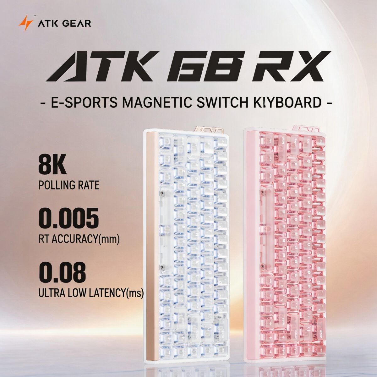 ATK 68 RX Hall Effect Keyboard