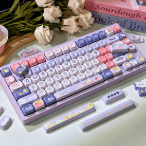 Maorbeng Moonlight Bunny MOA Keycaps Maorbeng Moonlight Bunny MOA Keycaps