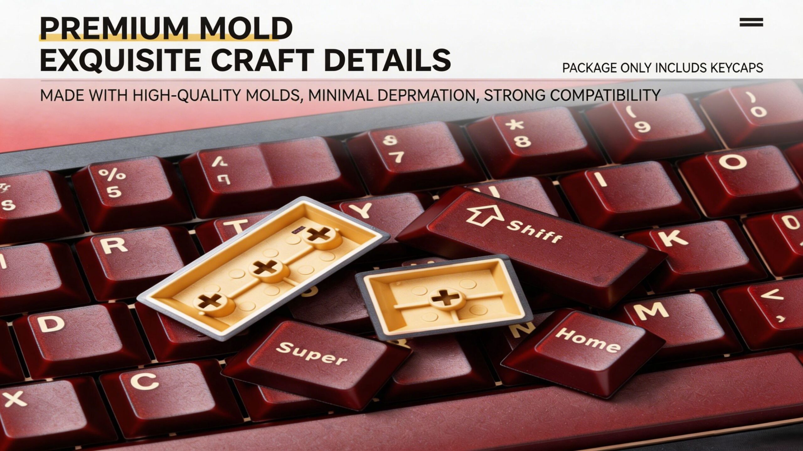 PAYSON Semi-Transparent Keycaps
