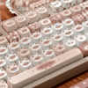 Maorbeng Siamese Cat Themed Keycaps