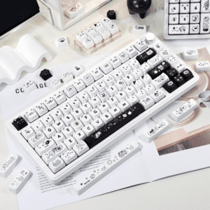 Maorbeng Line Art Cat Keycaps Maorbeng Line Art Cat Keycaps