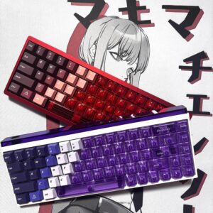 Gradient Transparent PC Keycaps