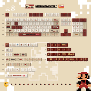 Maorbeng Famicom Themed Keycaps