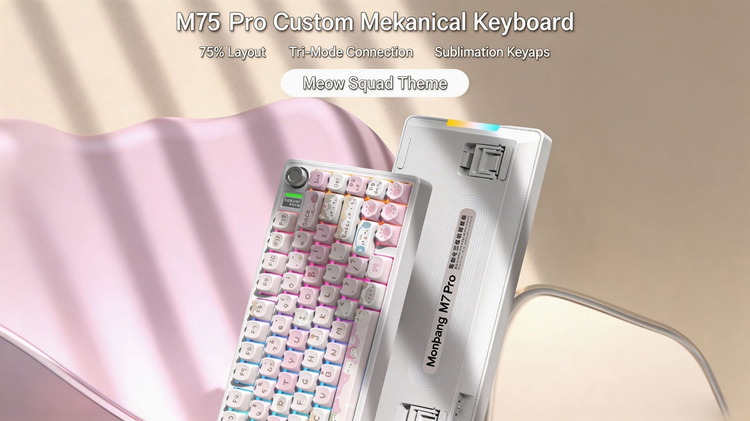 Maorbeng M75 Pro Custom Mechanical Keyboard