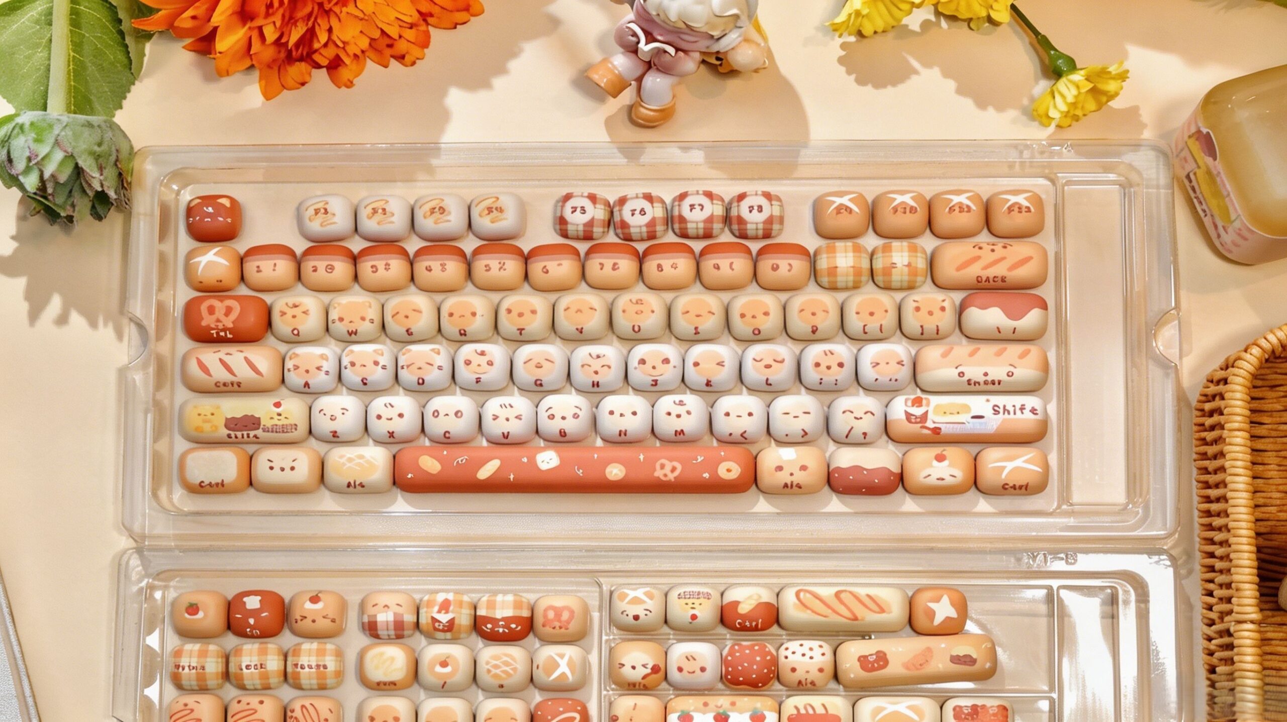 Maorbeng MOG Steamed Bun Keycaps
