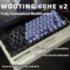 Wooting 60HE V2 Full Mod Custom Keyboard