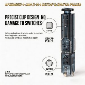 keycap puller and switch puller 2-in-1