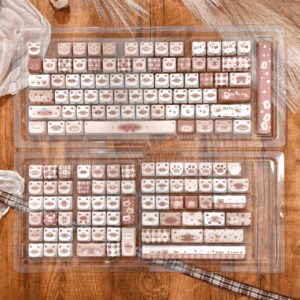 Siamese Cat Themed Keycaps