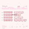 Maorbeng Cute Transparent Keycaps